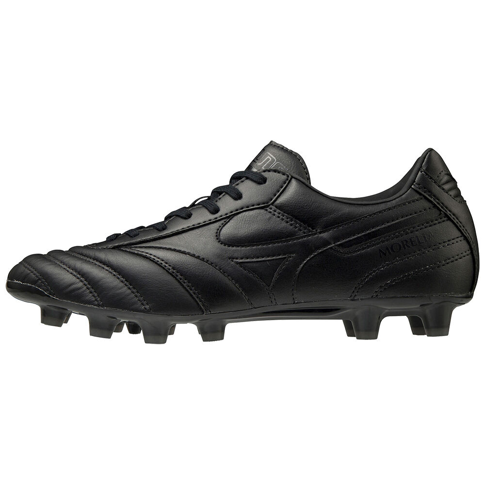 Mizuno Morelia II Pro - Erkek Krampon - Siyah Türkiye (ETJMXC-934)